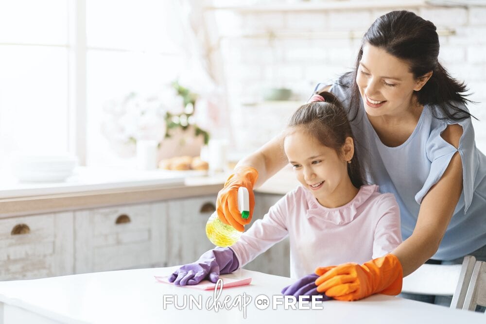 Age Appropriate Chores That Kids Can and Should Do + FREE Printable!