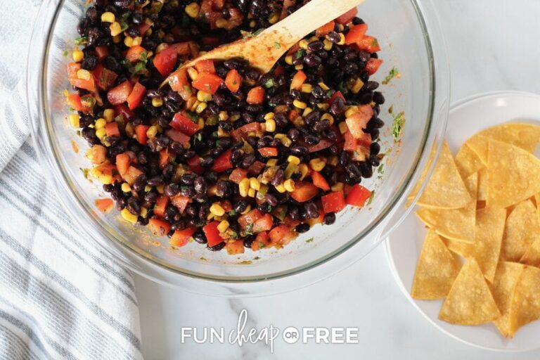 Super Easy (and Addictive) Black Bean and Corn Salsa